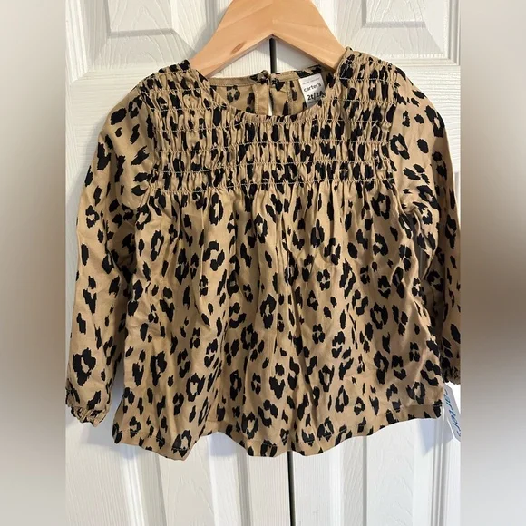 2t leopard blouse - Picture 2 of 5